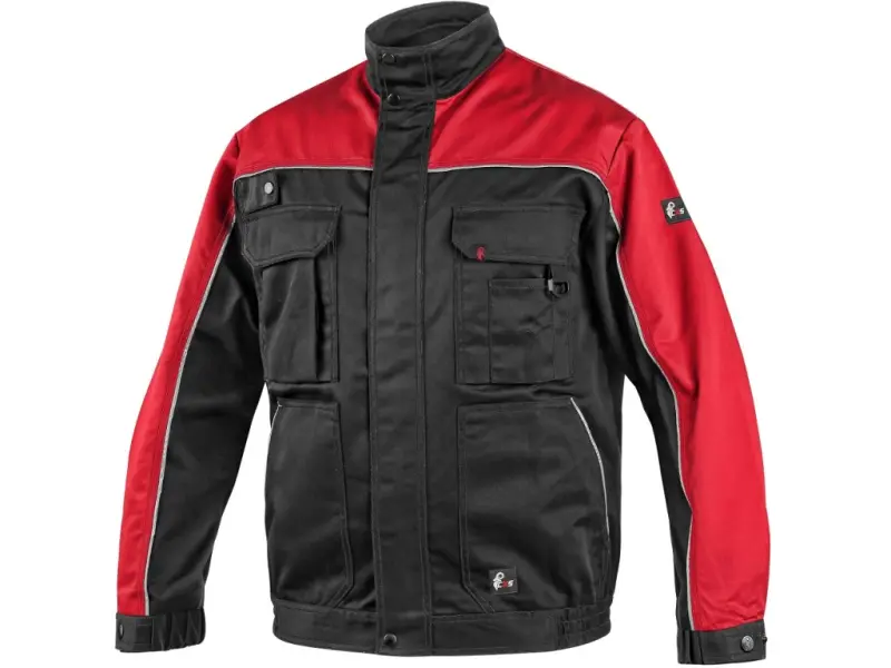 Blůza CXS ORION OTAKAR, pánská, černo-červená, vel. 52 Blůza CXS ORION OTAKAR, pánská, černo-červená, vel. 52