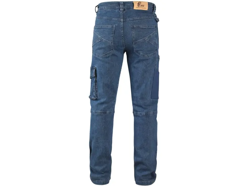 Kalhoty jeans CXS ALBI, pánské, modré, vel. 46 Kalhoty jeans CXS ALBI, pánské, modré, vel. 46