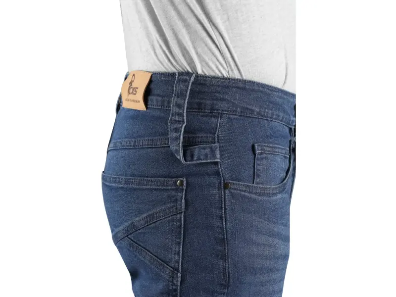 Kalhoty jeans CXS ALBI, pánské, modré, vel. 48 Kalhoty jeans CXS ALBI, pánské, modré, vel. 48
