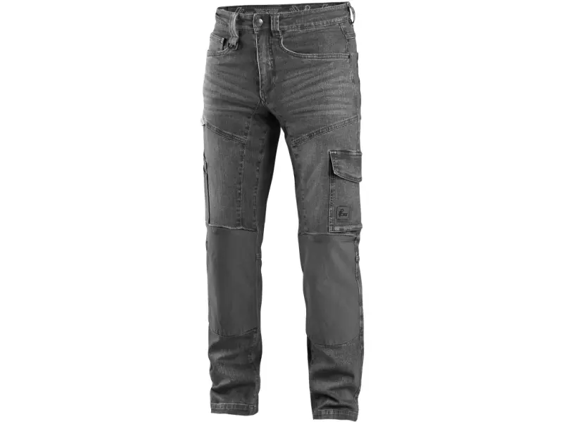 Kalhoty jeans CXS ALBI, pánské, šedé, vel. 48 Kalhoty jeans CXS ALBI, pánské, šedé, vel. 48