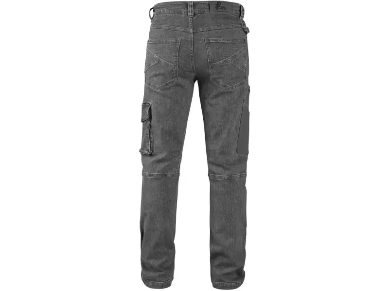 Kalhoty jeans CXS ALBI, pánské, šedé, vel. 50 Kalhoty jeans CXS ALBI, pánské, šedé, vel. 50