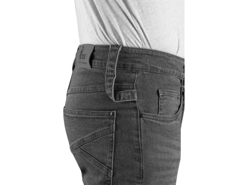 Kalhoty jeans CXS ALBI, pánské, šedé, vel. 50 Kalhoty jeans CXS ALBI, pánské, šedé, vel. 50