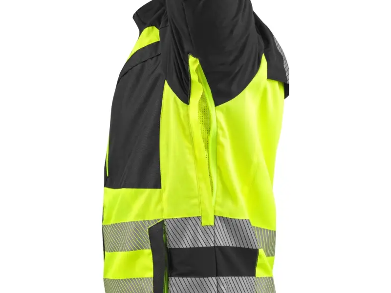 Blůza CXS NAOS HV, pánská, černá-žlutá Hi-Vis, reflexní pruhy, vel. 52