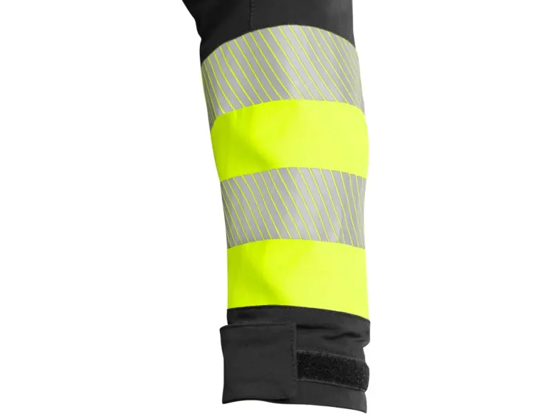 Blůza CXS NAOS HV, pánská, černá-žlutá Hi-Vis, reflexní pruhy, vel. 56