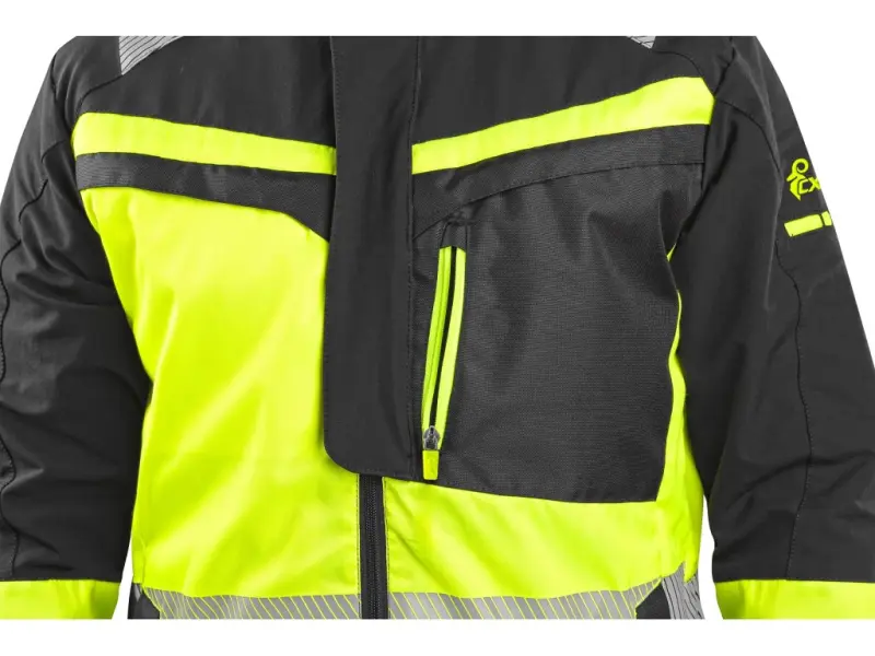 Blůza CXS NAOS HV, pánská, černá-žlutá Hi-Vis, reflexní pruhy, vel. 58