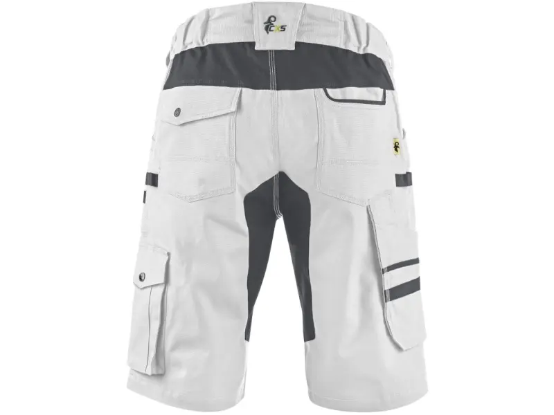 Kraťasy CXS STRETCH pánské, bílo-šedé, vel. 50 Kraťasy CXS STRETCH pánské, bílo-šedé, vel. 50