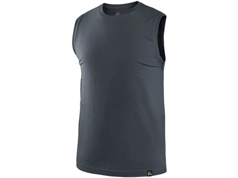 Tričko CXS RICHARD, bez rukávů (tílko), šedé, vel. 3XL Tričko CXS RICHARD, bez rukávů (tílko), šedé, vel. 3XL