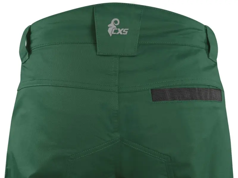 Kalhoty CXS SOLIS pánské, zeleno-černé, vel. 46