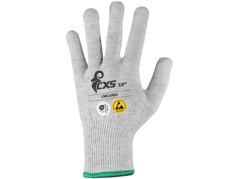 Rukavice CXS LIPEZ, antistatické, ESD, vel. 09 Rukavice CXS LIPEZ, antistatické, ESD, vel. 09