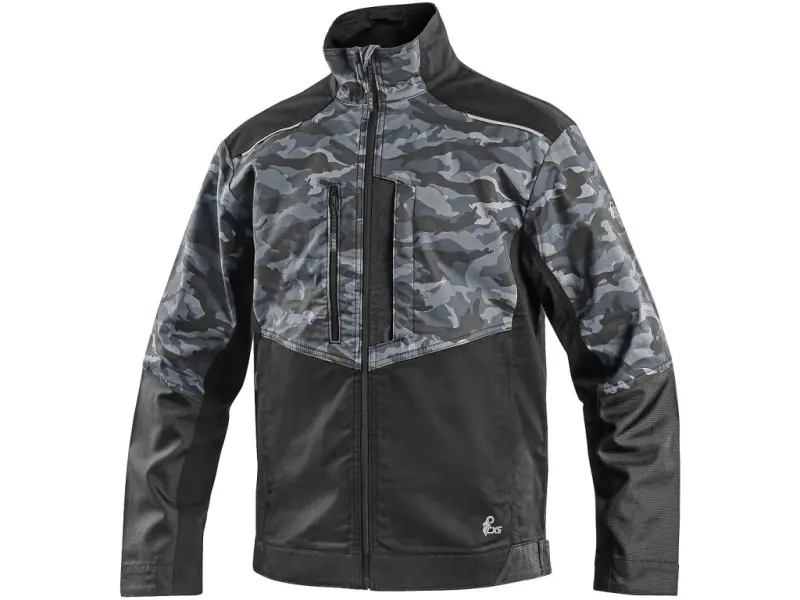 Blůza CXS SOLIS, pánská, šedo-maskáčová, vel. 64