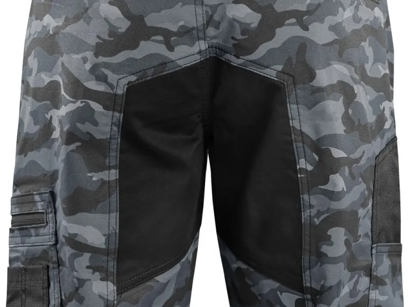 Kalhoty CXS SOLIS pánské, maskáčovo-černé, vel. 50