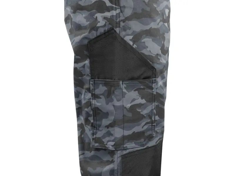 Zahradníky CXS SOLIS pánské, maskáčovo-černé, vel. 48