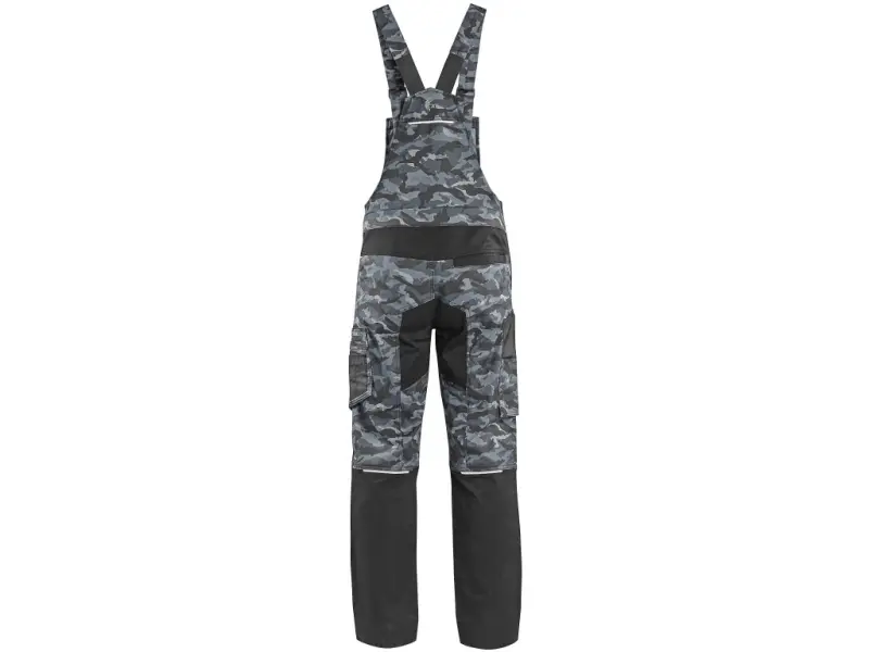 Zahradníky CXS SOLIS pánské, maskáčovo-černé, vel. 54