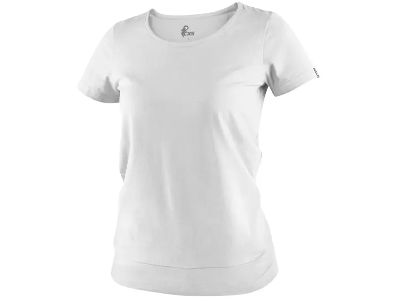 Tričko CXS EMILY, dámské, krátký rukáv, bílá, vel. 3XL Tričko CXS EMILY, dámské, krátký rukáv, bílá, vel. 3XL