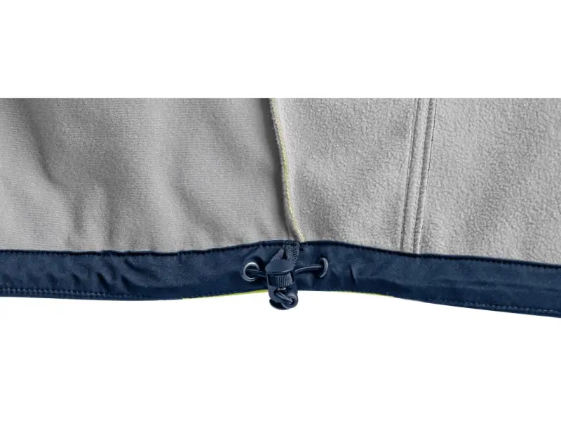 Bunda CXS BENSON, výstražná, softshell, pánská, žluto-modrá, vel. XL