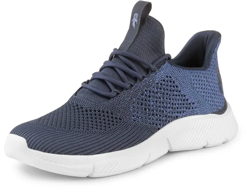 Obuv polobotka CXS BARBADOS, modro-bílá, vel. 38 Obuv polobotka CXS BARBADOS, modro-bílá, vel. 38