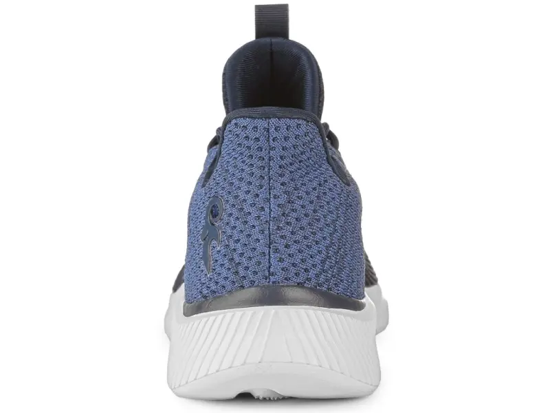 Obuv polobotka CXS BARBADOS, modro-bílá, vel. 43 Obuv polobotka CXS BARBADOS, modro-bílá, vel. 43