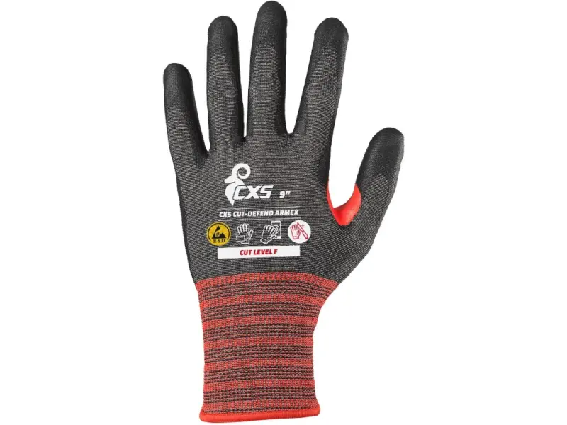 Rukavice CXS CUT-DEFEND ARMEX, protiřezová, ESD, vel. 11