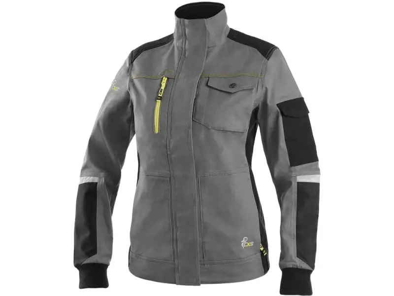 Blůza CXS STRETCH, dámská, šedo-černá, vel. 40