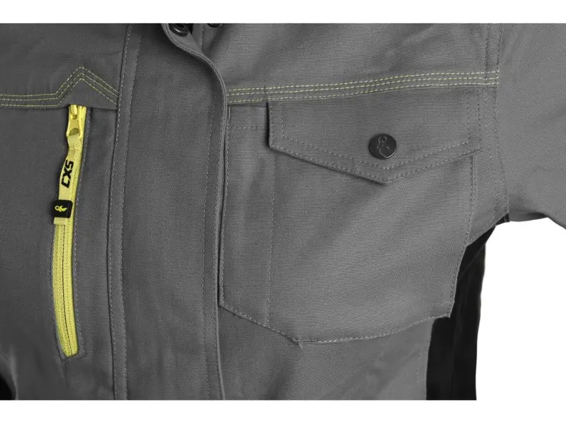 Blůza CXS STRETCH, dámská, šedo-černá, vel. 48