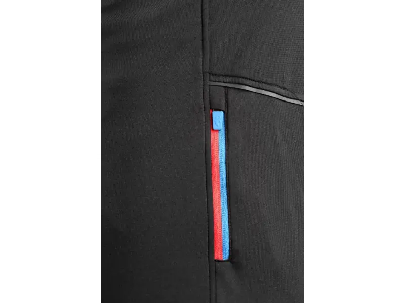 Mikina CXS LEONIS, černá s HV modro/červenými doplňky, vel. L Mikina CXS LEONIS, černá s HV modro/červenými doplňky, vel. L