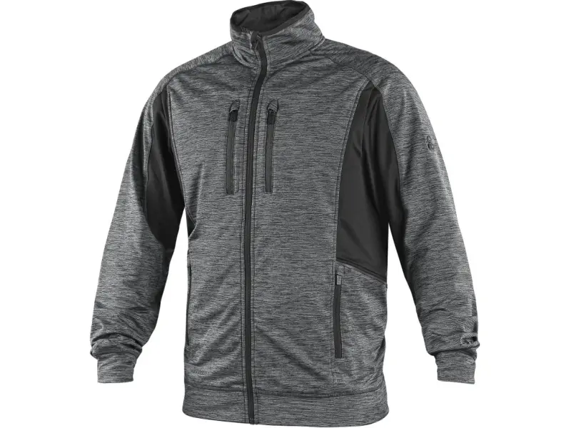 Mikina CXS LEONIS, šedo - černá, vel. 5XL Mikina CXS LEONIS, šedo - černá, vel. 5XL