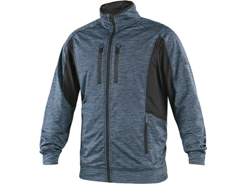 Mikina CXS LEONIS, modro - černá, vel. 3XL Mikina CXS LEONIS, modro - černá, vel. 3XL