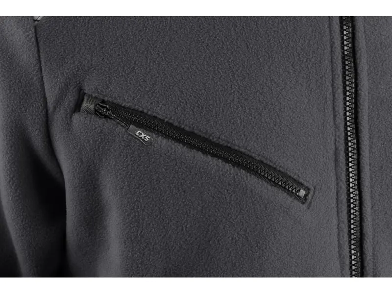 Bunda CXS 4ENVI SOLIS, pánská, fleecová, šedo-černá, vel. 3XL Bunda CXS 4ENVI SOLIS, pánská, fleecová, šedo-černá, vel. 3XL