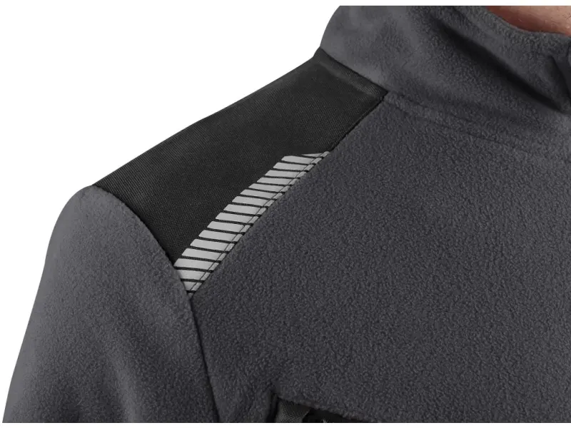 Bunda CXS 4ENVI SOLIS, pánská, fleecová, šedo-černá, vel. 5XL Bunda CXS 4ENVI SOLIS, pánská, fleecová, šedo-černá, vel. 5XL