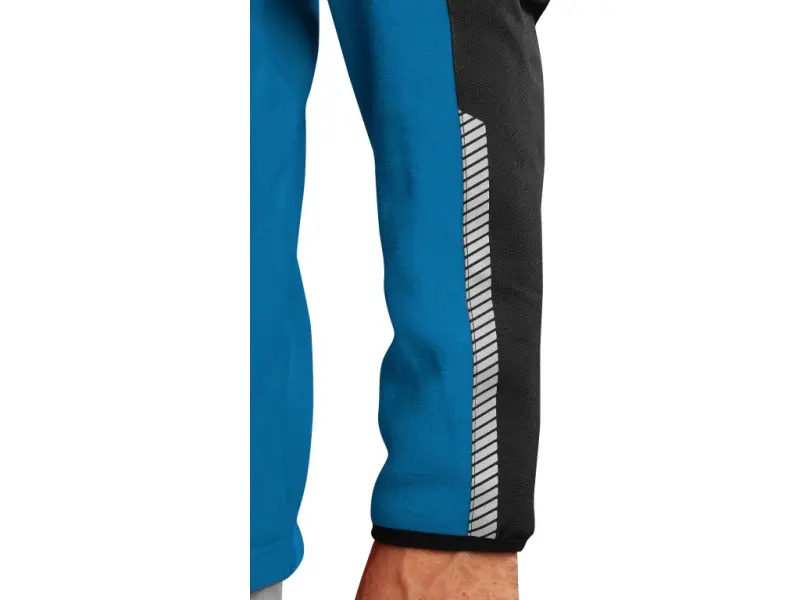 Bunda CXS 4ENVI SOLIS, pánská, fleecová, azurově modro-černá, vel. M Bunda CXS 4ENVI SOLIS, pánská, fleecová, azurově modro-černá, vel. M