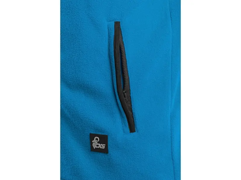 Bunda CXS 4ENVI SOLIS, pánská, fleecová, azurově modro-černá, vel. 2XL Bunda CXS 4ENVI SOLIS, pánská, fleecová, azurově modro-černá, vel. 2XL