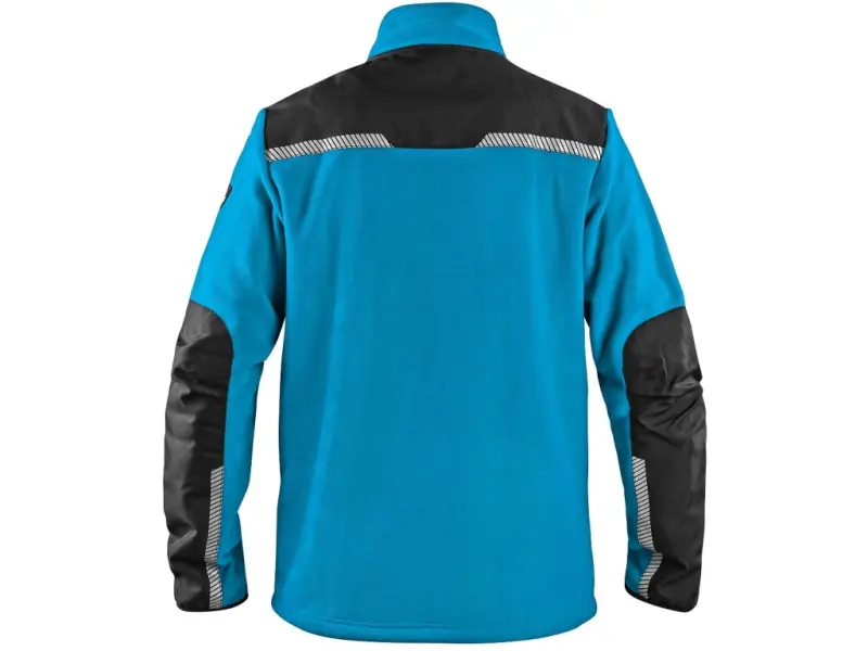 Bunda CXS 4ENVI SOLIS, pánská, fleecová, azurově modro-černá, vel. 3XL Bunda CXS 4ENVI SOLIS, pánská, fleecová, azurově modro-černá, vel. 3XL