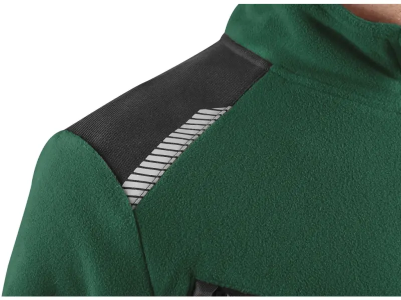 Bunda CXS 4ENVI SOLIS, pánská, fleecová, zeleno-černá, vel. 2XL Bunda CXS 4ENVI SOLIS, pánská, fleecová, zeleno-černá, vel. 2XL