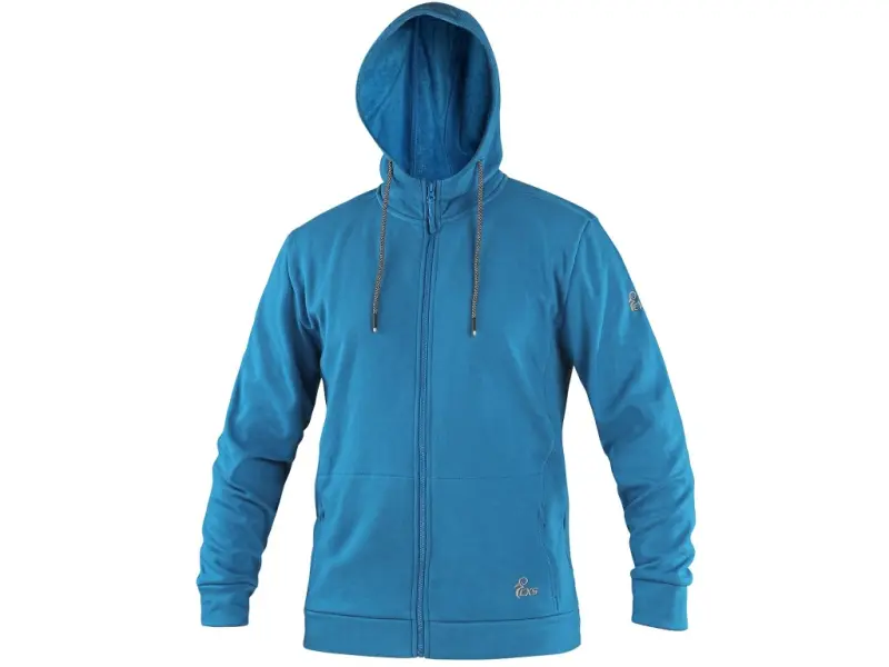 Mikina CXS HARRISON, pánská, středně modrá, vel. XL Mikina CXS HARRISON, pánská, středně modrá, vel. XL