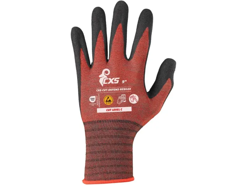 Rukavice CXS CUT-DEFEND RESILEX, ESD, vel. 07