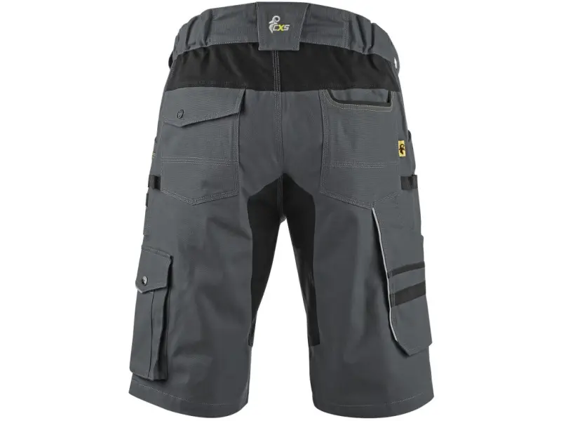 Szorty CXS STRETCH, męskie, kolor ciemnoszaro-czarny, roz. 62 Szorty CXS STRETCH, męskie, kolor ciemnoszaro-czarny, roz. 62
