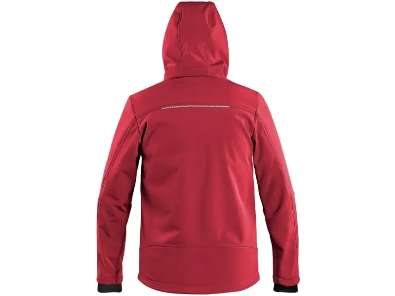 Bunda CXS STRETCH, dětská, softshell, červená Bunda CXS STRETCH, dětská, softshell, červená