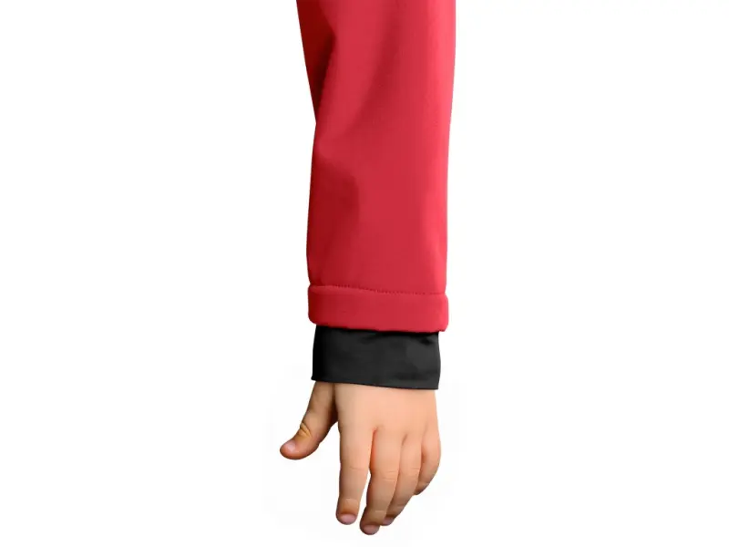Bunda CXS STRETCH, dětská, softshell, červená Bunda CXS STRETCH, dětská, softshell, červená