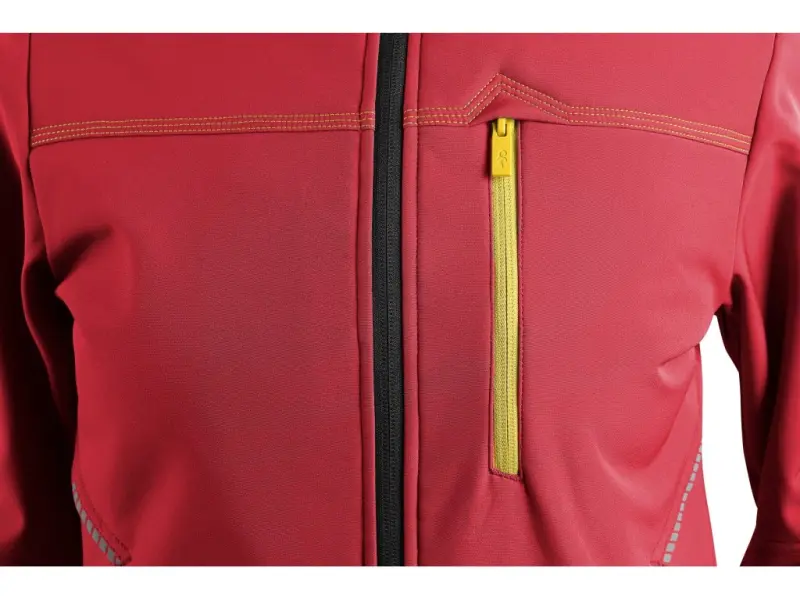 Bunda CXS STRETCH, dětská, softshell, červená, vel. 130 Bunda CXS STRETCH, dětská, softshell, červená, vel. 130