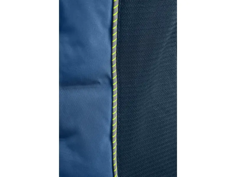 Bunda CXS NAOS, hybrid, pánská, modro-modrá, HV žluté doplňky, vel. XL
