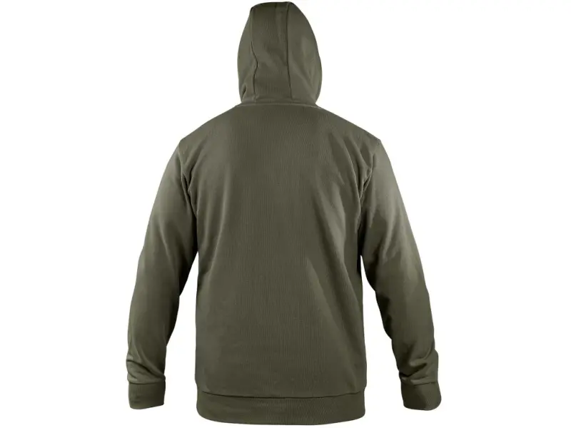 Mikina s kapucí CXS ALTON, khaki, vel. M Mikina s kapucí CXS ALTON, khaki, vel. M