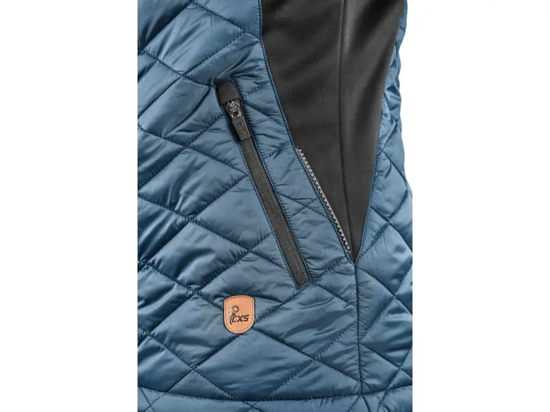 Bunda CXS MALIBU, pánská, ocelově modro-černá, vel. XL Bunda CXS MALIBU, pánská, ocelově modro-černá, vel. XL