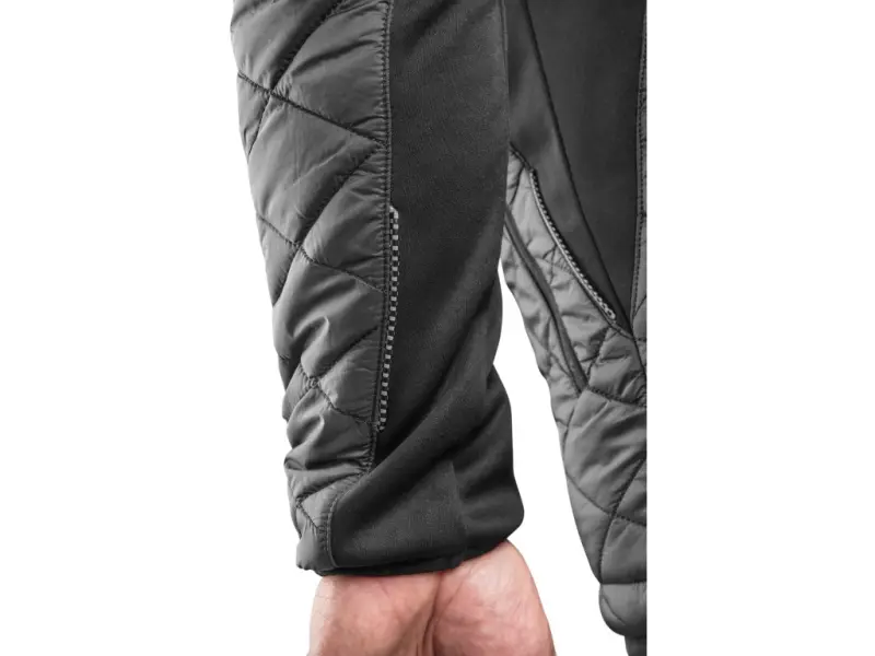 Bunda CXS MALIBU, pánská, šedo-černá, vel. 2XL