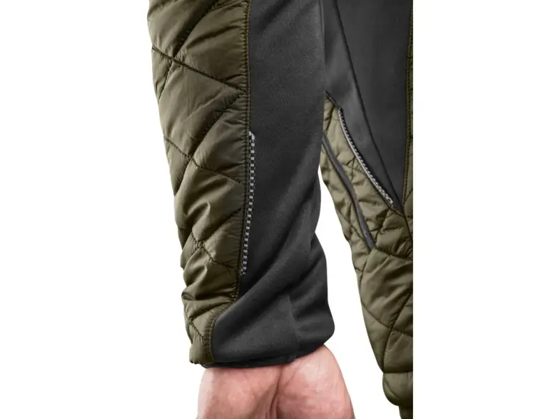 Bunda CXS MALIBU, pánská, khaki-černá, vel. XL Bunda CXS MALIBU, pánská, khaki-černá, vel. XL