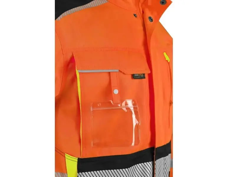 Blůza CXS BENSON výstražná, pánská, oranžovo-černá, vel. 66