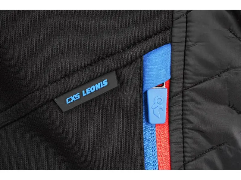 Bunda CXS LEONIS II, pánská, černá s HV modro/červenými doplňky, vel. M Bunda CXS LEONIS II, pánská, černá s HV modro/červenými doplňky, vel. M
