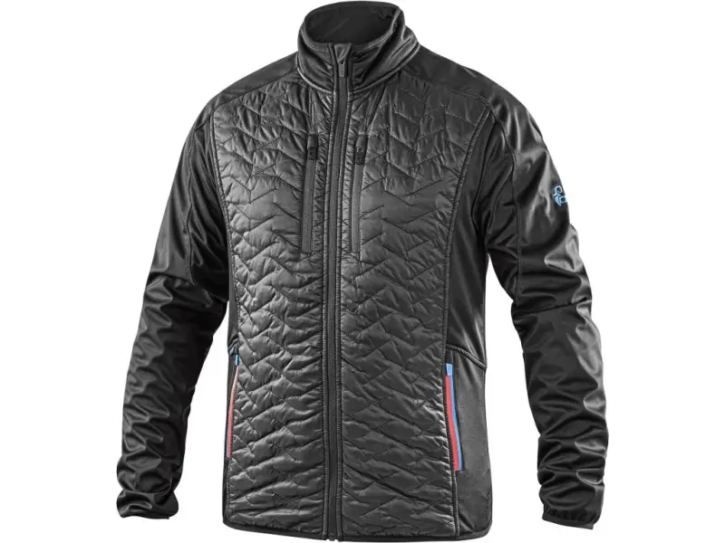 Bunda CXS LEONIS II, pánská, černá s HV modro/červenými doplňky, vel. 3XL Bunda CXS LEONIS II, pánská, černá s HV modro/červenými doplňky, vel. 3XL