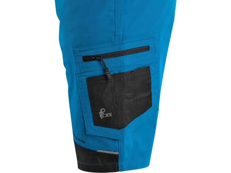 Kraťasy CXS SOLIS FLEX, pánské, modro-černé