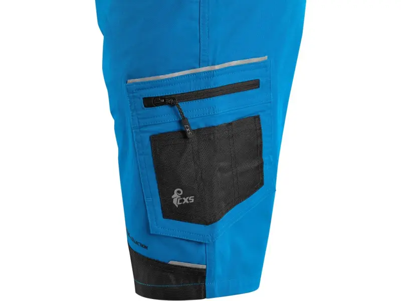 Kraťasy CXS SOLIS FLEX, pánské, modro-černé, vel. 64