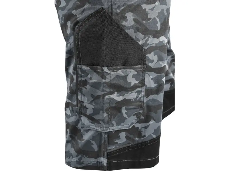 Kraťasy CXS SOLIS FLEX, pánské, maskáčovo-černé, vel. 58